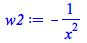 `+`(`-`(`/`(1, `*`(`^`(x, 2)))))