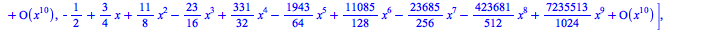 P the transformation that decompose the Kernel of T