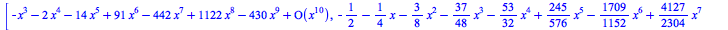 P the transformation that decompose the Kernel of T