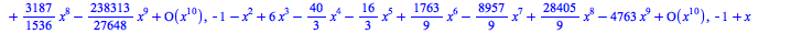 P the transformation that decompose the Kernel of T