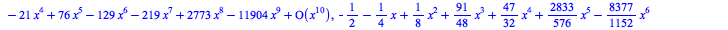 P the transformation that decompose the Kernel of T